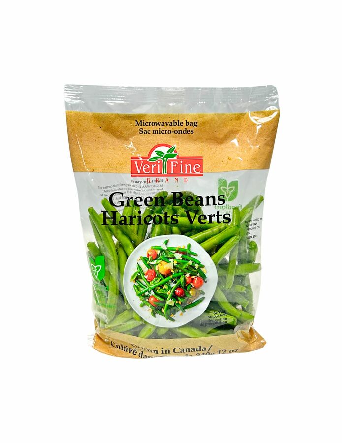 NEW Local Product Alert!  Microwavable Green Beans 
