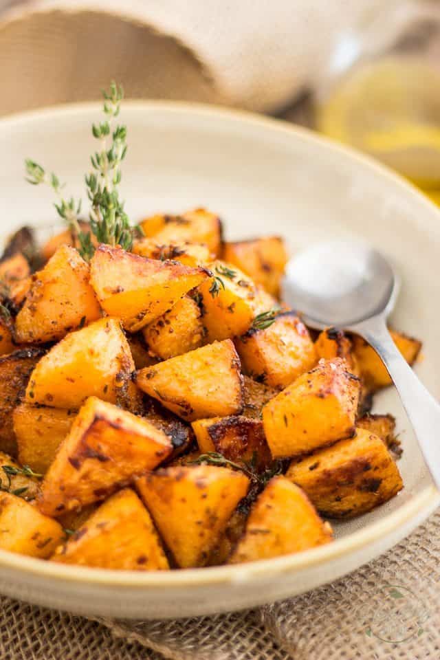 GREEK STYLE OVEN ROASTED RUTABAGA