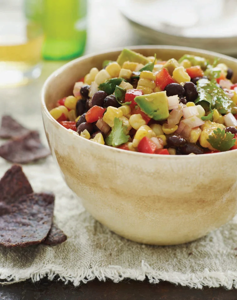 Black Bean and Corn Salad with Chipotle-Honey Vinaigrette