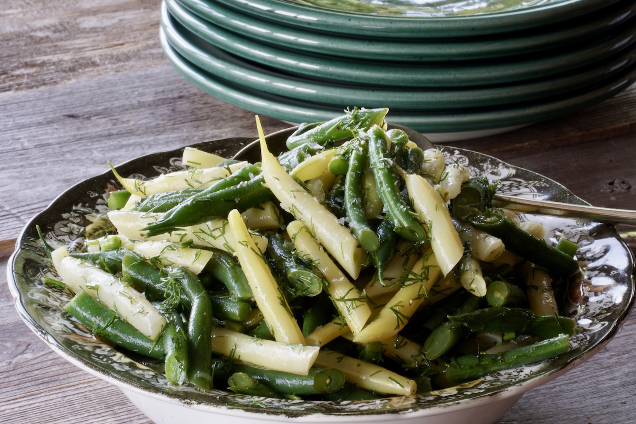 Easy Yellow and Green Beans