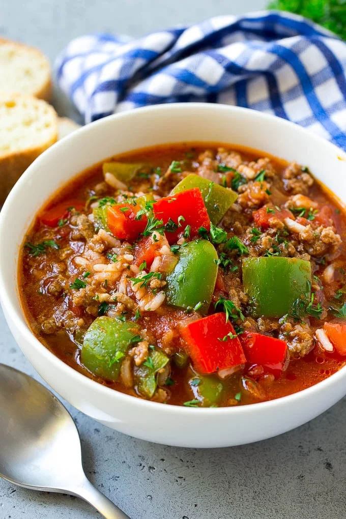 Stuffed Pepper Soup