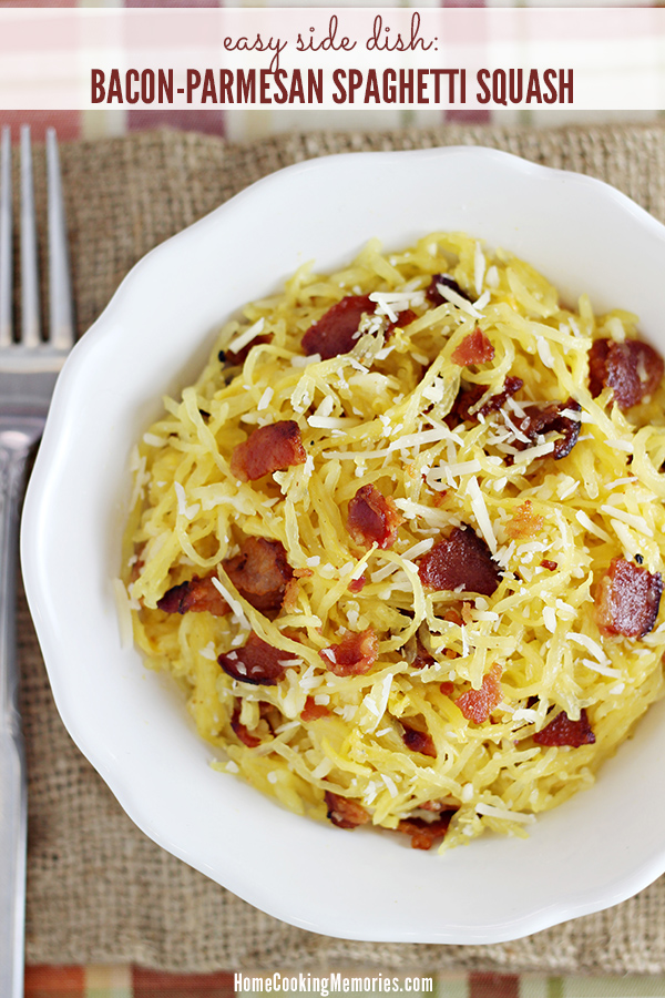 Bacon-Parmesan Spaghetti Squash Recipe