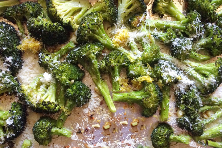 Garlicky Roasted Broccoli