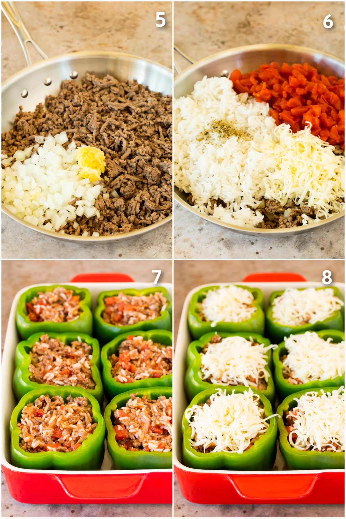 Stuffed Green Peppers